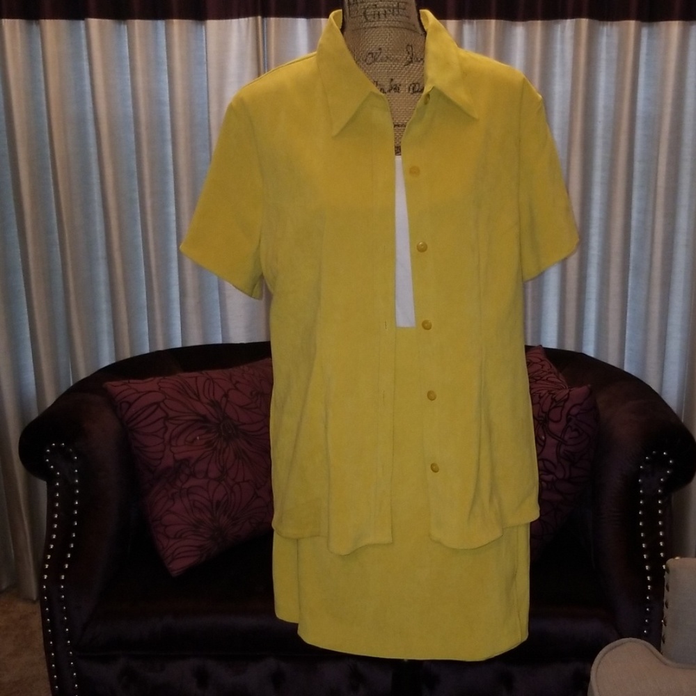 Ashley Stewart 3 Piece Pants and Skirt Set. Skirt is FREE! - Picture 5 of 8
